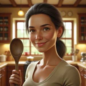 Inov Pelawi cooking influencer with a focus on baking and family-friendly meals.