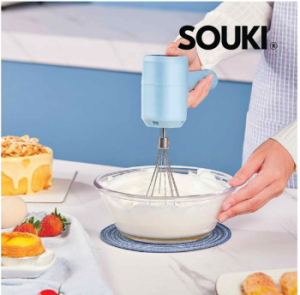 Souki Hand Mixer Wireless Portabel