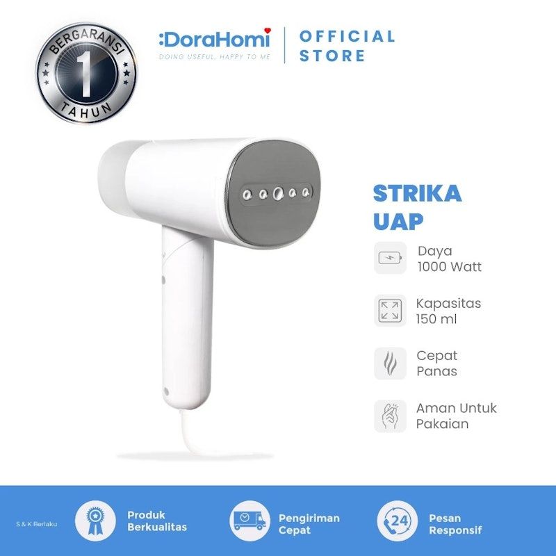 Dorahomi Setrika Uap Portable