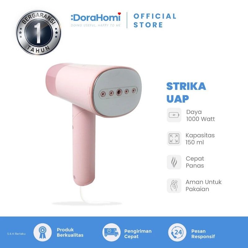 Dorahomi Setrika Uap Portable