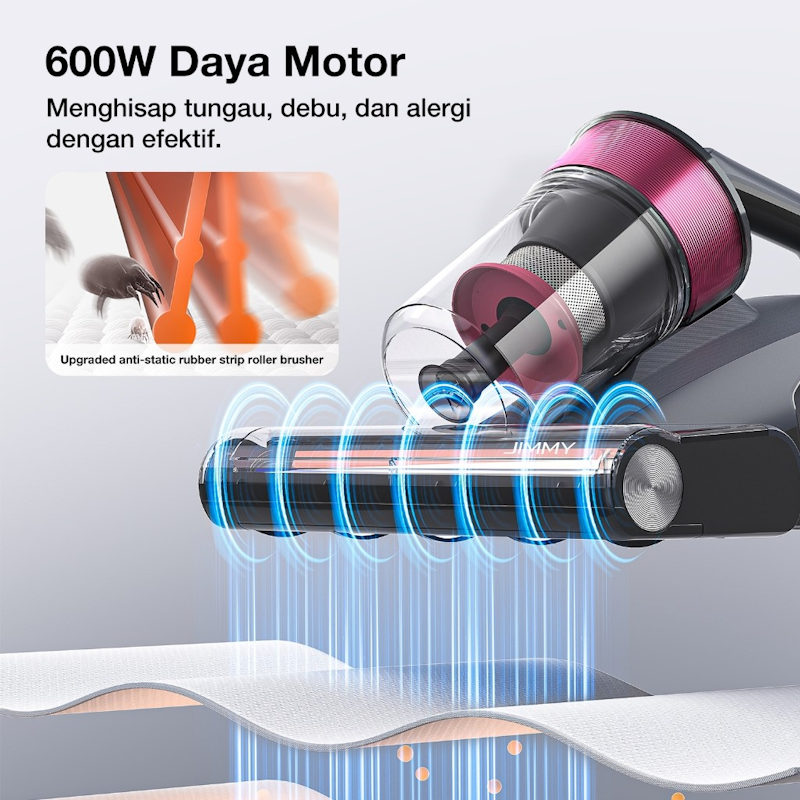 Jimmy Ultrasonic UV Dust Mite Vacuum Cleaner