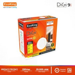 EcoKing LED DiGi Emergency Panel Light 9W