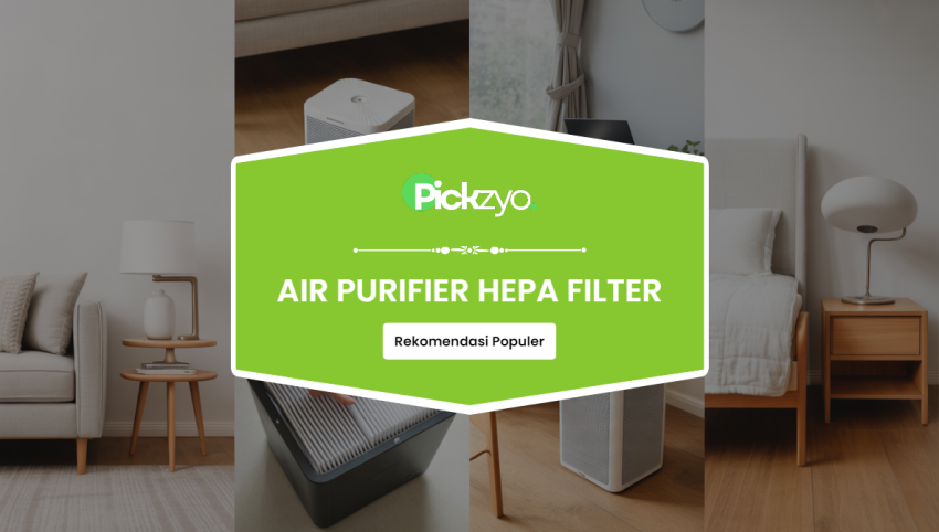 Air purifier HEPA filter terbaik 2025