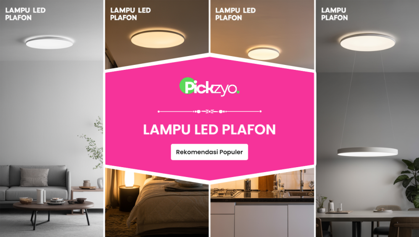 Lampu LED plafon terbaik untuk rumah