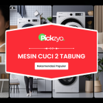 Mesin cuci 2 tabung terbaik 2025