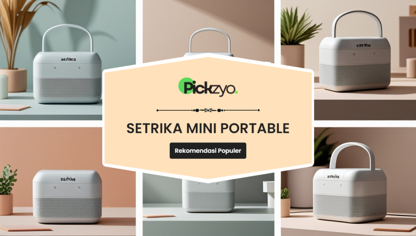 Setrika mini portable untuk traveling
