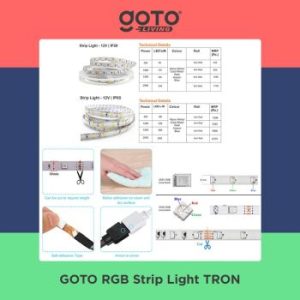 Goto Living | RGB Strip Light Tron 5M