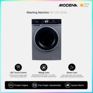 MODENA | Mesin Cuci Dan Pengering Front Load 11kg PowerDrive™ Inverter