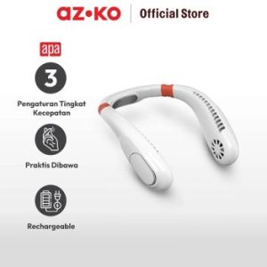 AZKO Apa Kipas Angin Leher Rechargeable
