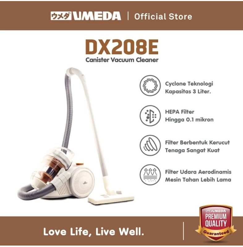 Umeda Canister Vacuum Cleaner