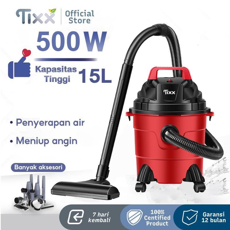 Tixx 3in1 Vacuum Cleaner Red 15L