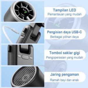 Diveblues Kipas portable mini High-speed