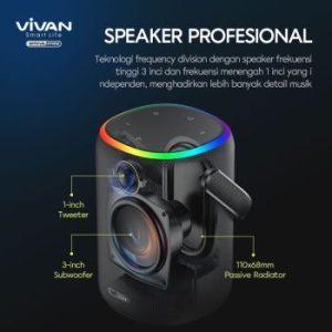 VIVAN Speaker Ultra Bass 40W