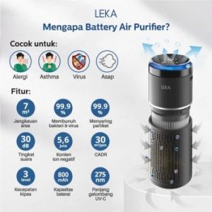 LEKA Battery Air Purifier