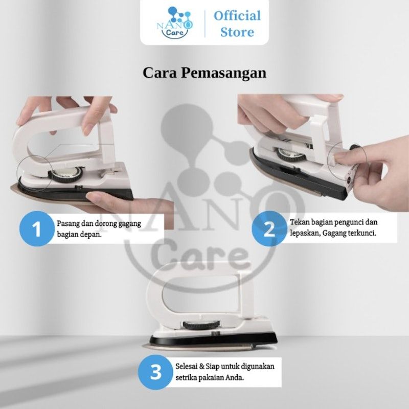 NANO Care Mini Travel Dry Iron