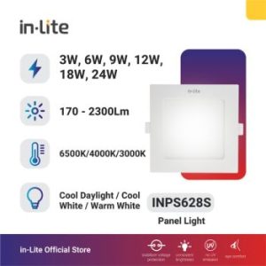 In-Lite LED Panel Inbow 12W Kotak