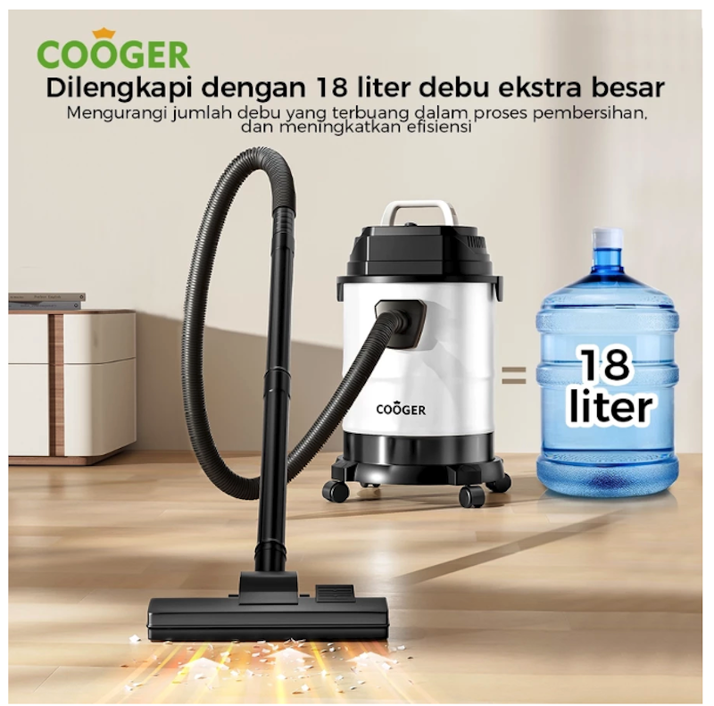 Cooger Vacuum Cleaner Pro Wet And Dry