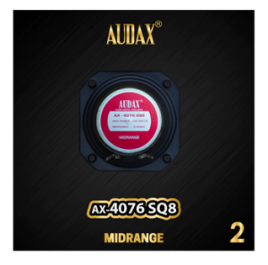 Audax Speaker Pasif 4"