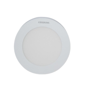 Krisbow® | Lampu Downlight Bulat Outbow LED 12W Kuning