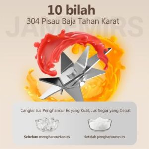 JameMirs Blender Mini Portable 500 ml