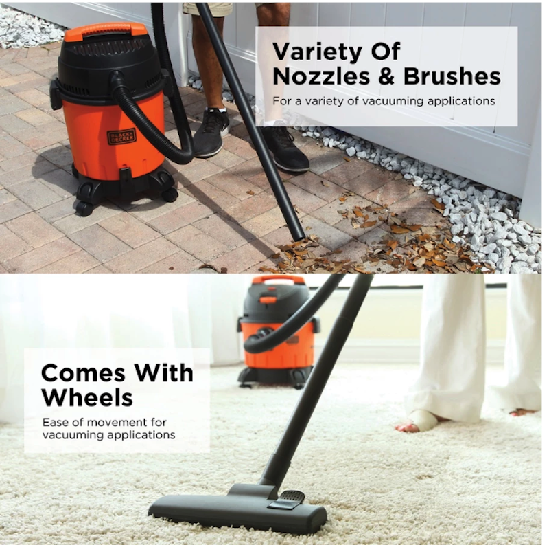 Black+Decker Vacuum Cleaner with Filter