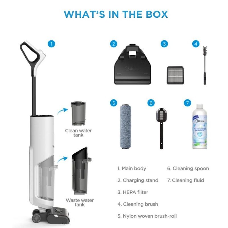 Midea | Vacuum Cleaner Cordless 3-in-1