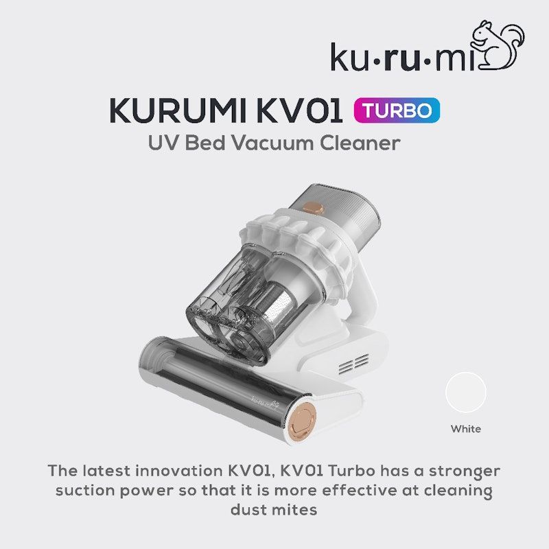 Kurumi Turbo Anti Dust Mites UV Vacuum Cleaner