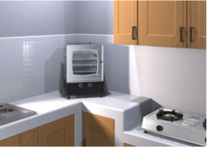 Hock Oven Gas Portable 39,9x41,5x55