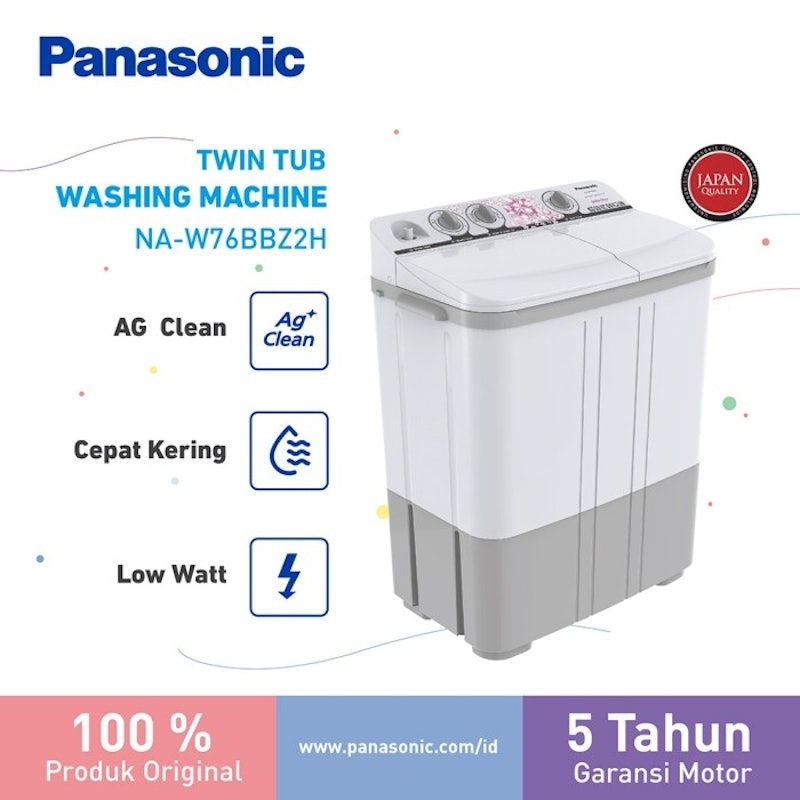 Panasonic | Twin Tube Washing Machine