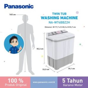 Panasonic | Mesin Cuci 2 Tabung Low Watt