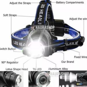 H2S Senter Kepala LED
