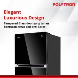 Polytron | Kulkas 2 Pintu Belleza Jumbo Inverter 220 Liter Inverter