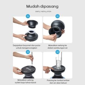 Lighthundred Pompa Galon Air Elektrik