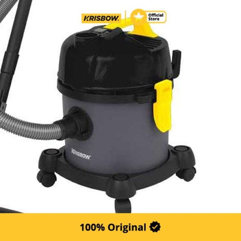 Krisbow® | Wet & Dry Vacuum Cleaner 12L 1000 watt
