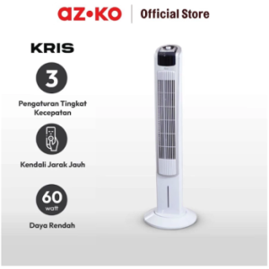 AZKO Kris Kipas Angin Berdiri Led 60 watt