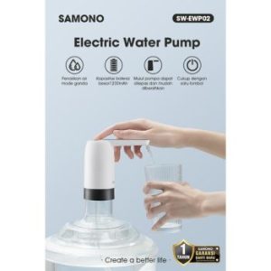 Samono Pompa Galon Nozzle Detachable Rechargeable
