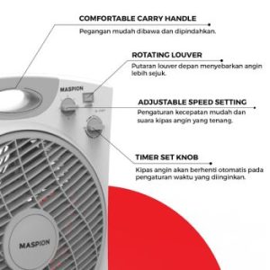 Maspion | Kipas Angin Kotak Box Fan