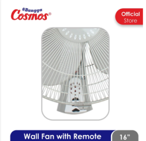 Cosmos Kipas Angin Wall Fan Remote