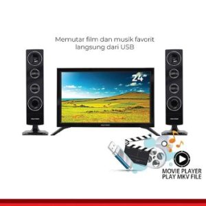 Polytron Cinemax Digital TV 24 Inch