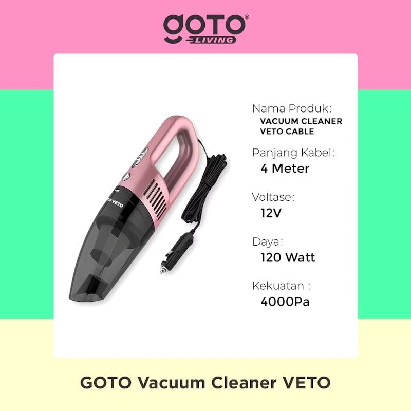 GOTO Vacuum Cleaner VETO Cable