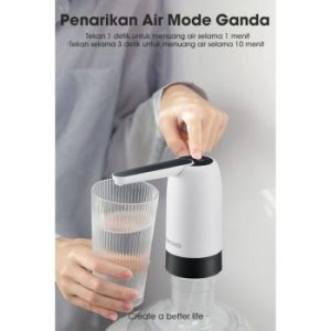 Samono Pompa Galon Nozzle Detachable Rechargeable