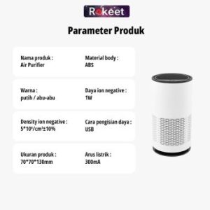 Rokeet Smart Air Purifier Portable