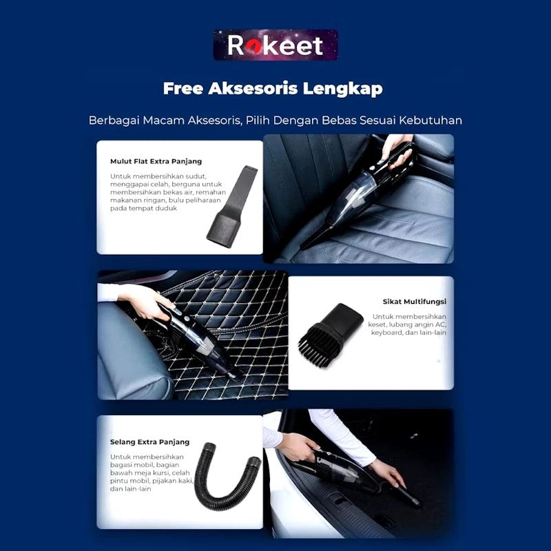 Rokeet Wireless Vacuum Cleaner