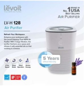 Levoit Desk Air Purifier Dual HEPA Filter