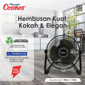Cosmos Kipas Angin Besi 2 in 1