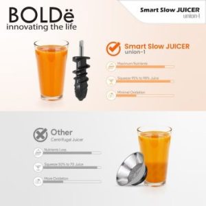 BOLDe Smart Slow Juicer Union 1