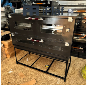 Oven Gas Galvanis Colour Bond Doff 2 Api 120x55x70