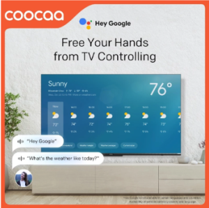 Coocaa 4K Google TV