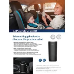 Philips | GoPure Style Series 3000 Car Air Purifier