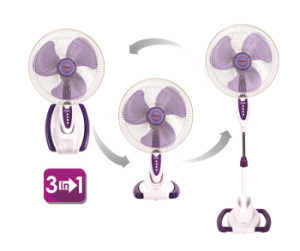 Cosmos Kipas Angin WADESTA (Wall, Desk, Stand) - 3in1